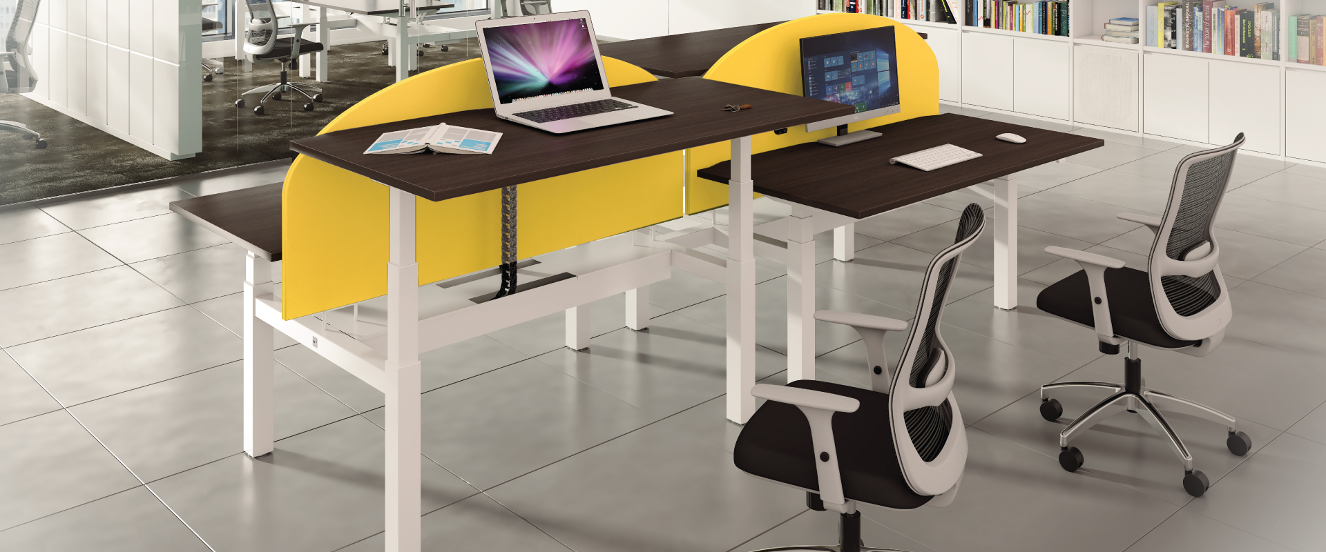 Employee fitness: height adjustable desks - Elev8